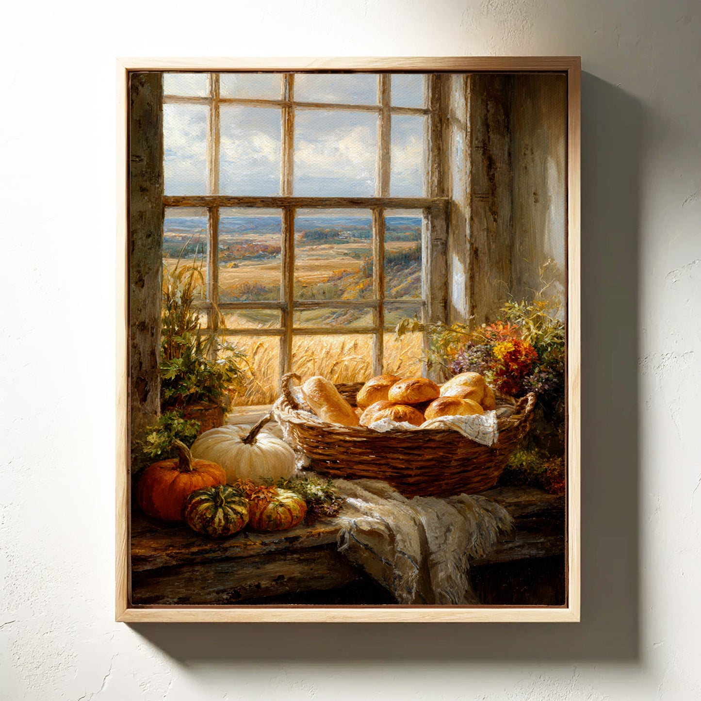 Autumn Bread Graces Valley Window