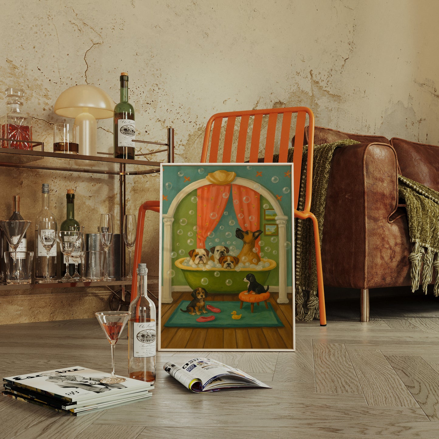 Bathtime for the Bubble Pups