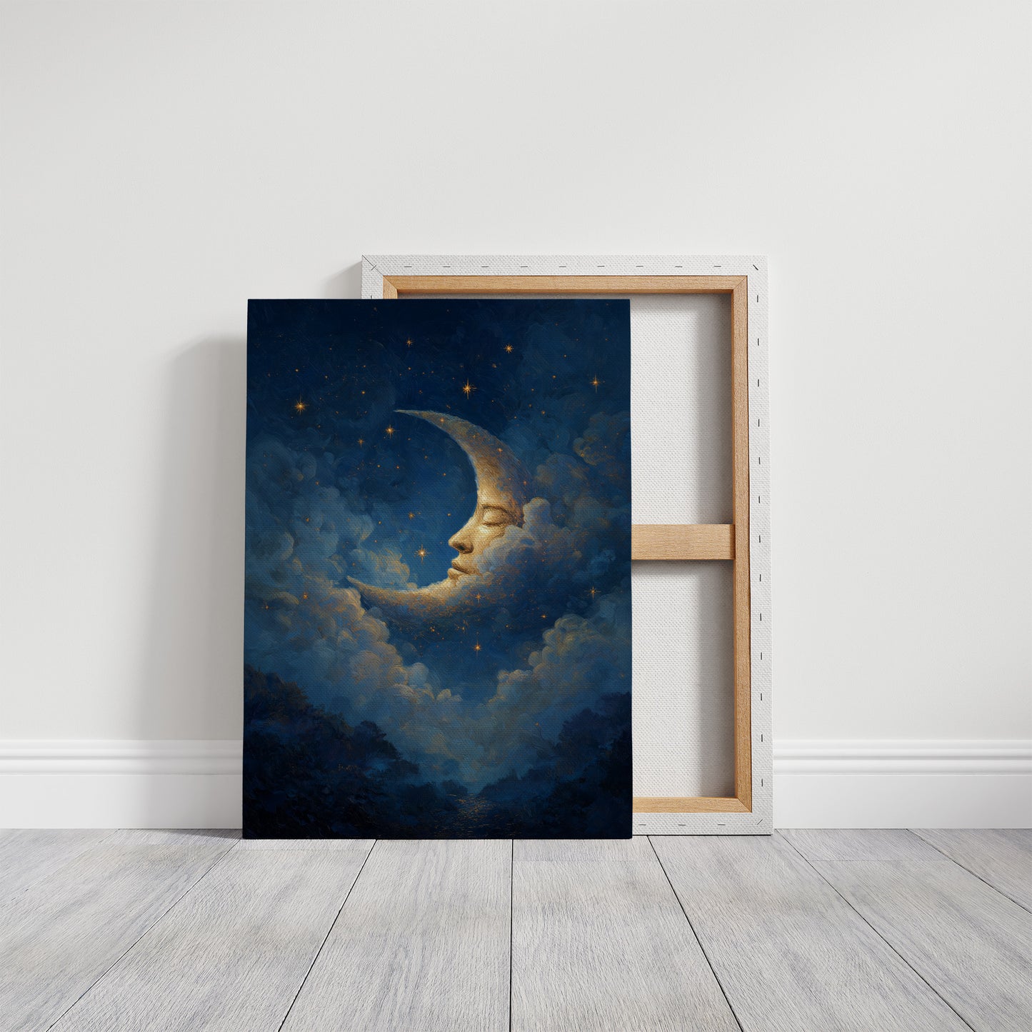 Crescent Dreams Among Midnight Stars