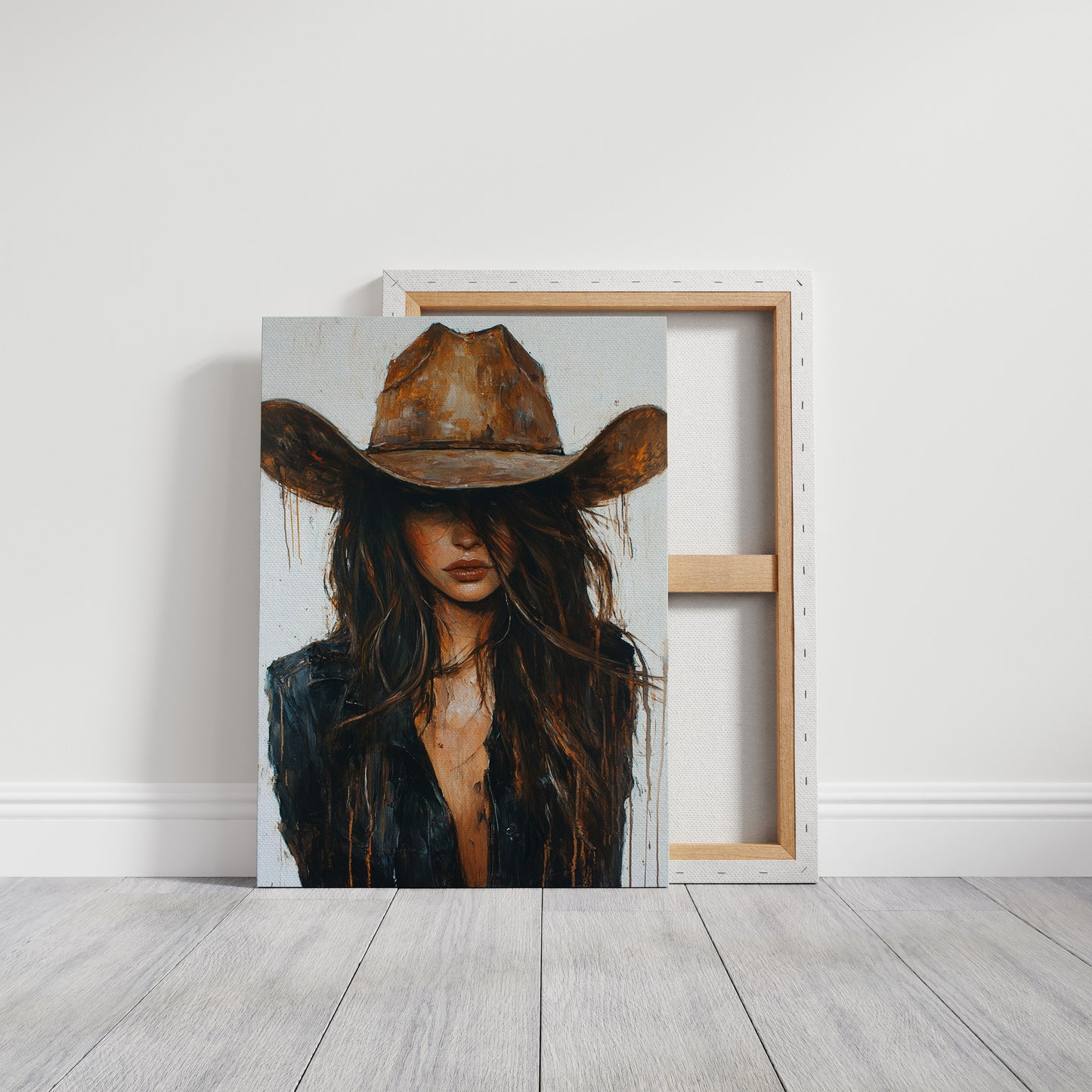 Whiskey Dust – Bold Western Cowgirl Print