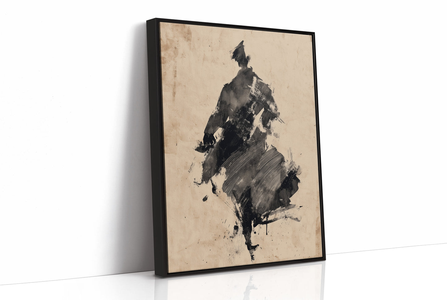 The Samurai Turns Before Dawn