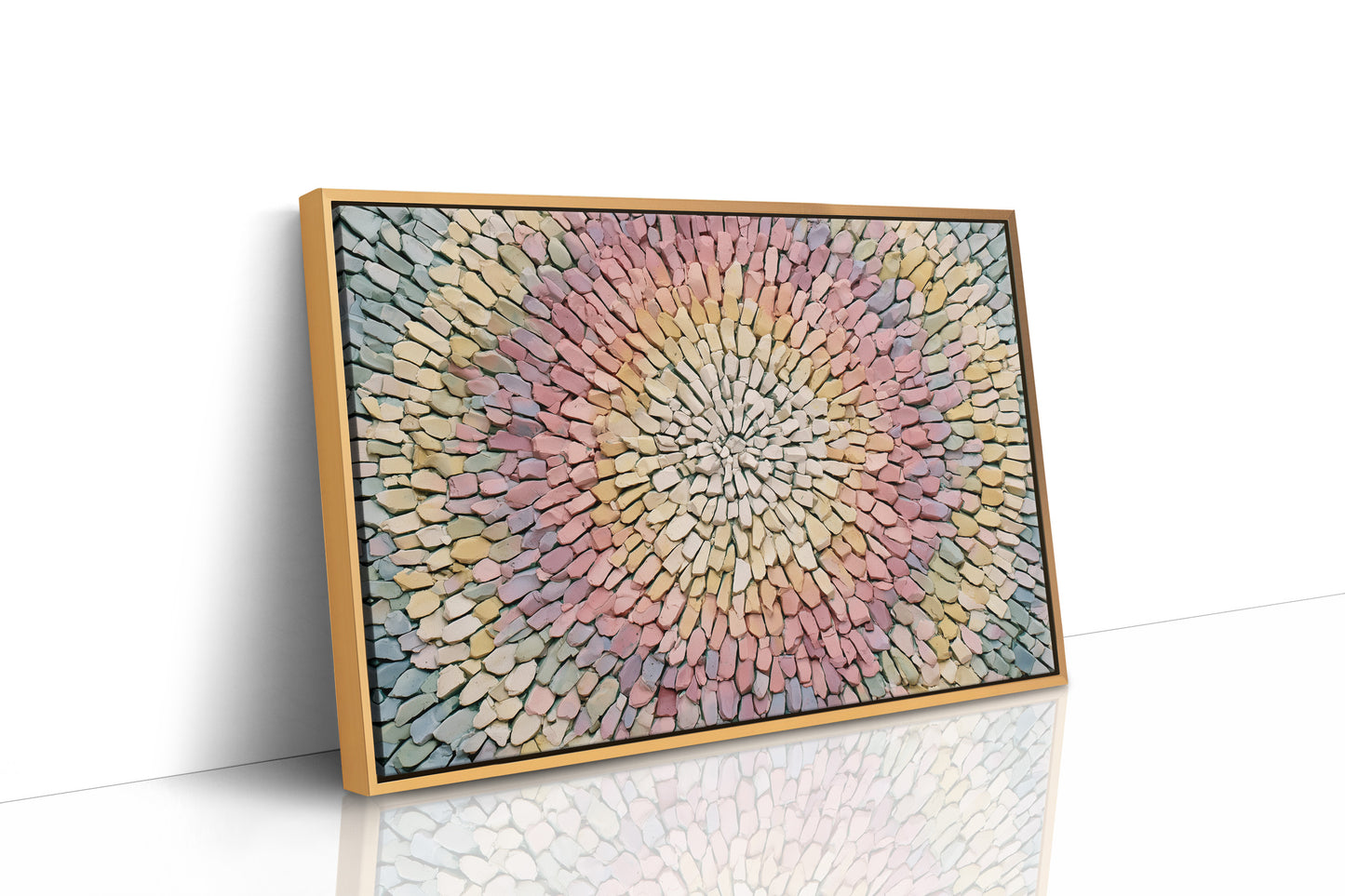 Pastel Bloom in Stone