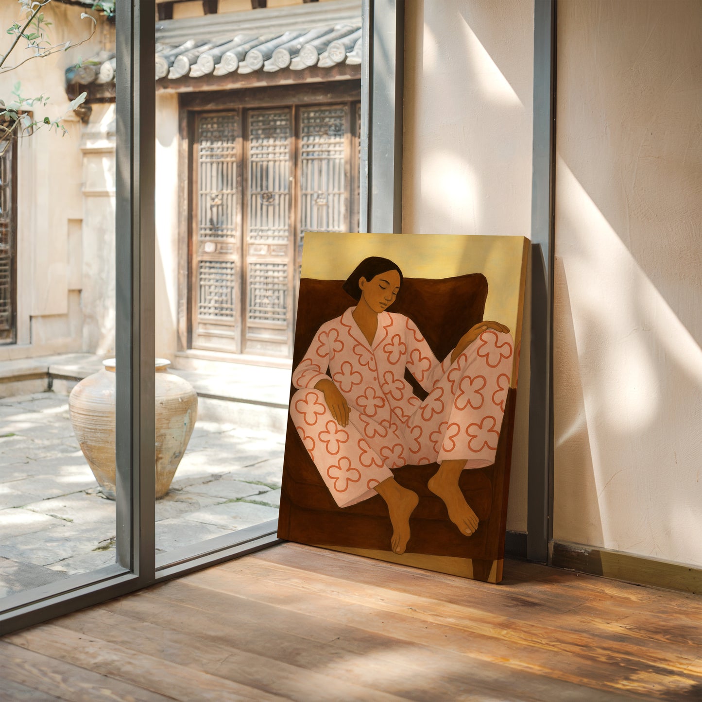 Flower Pajamas and Quiet Thoughts