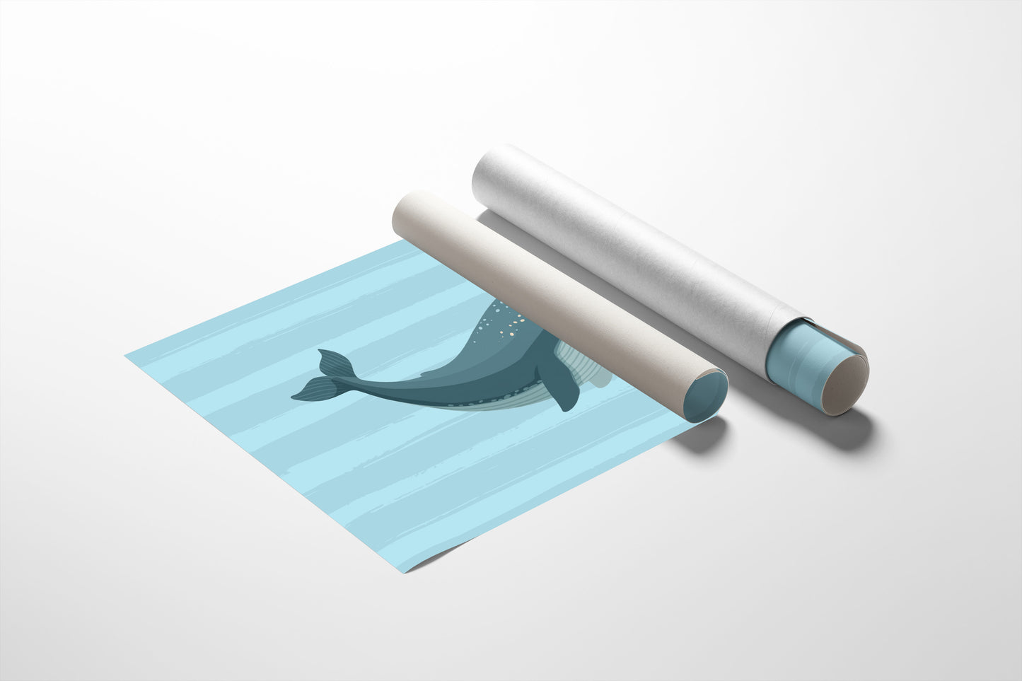 Blue Whale Canvas Art