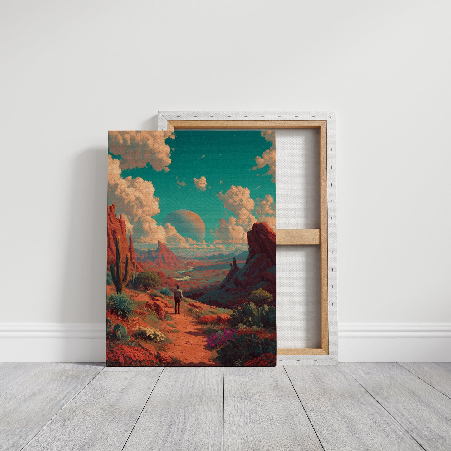 Wanderer in Alien Blooms