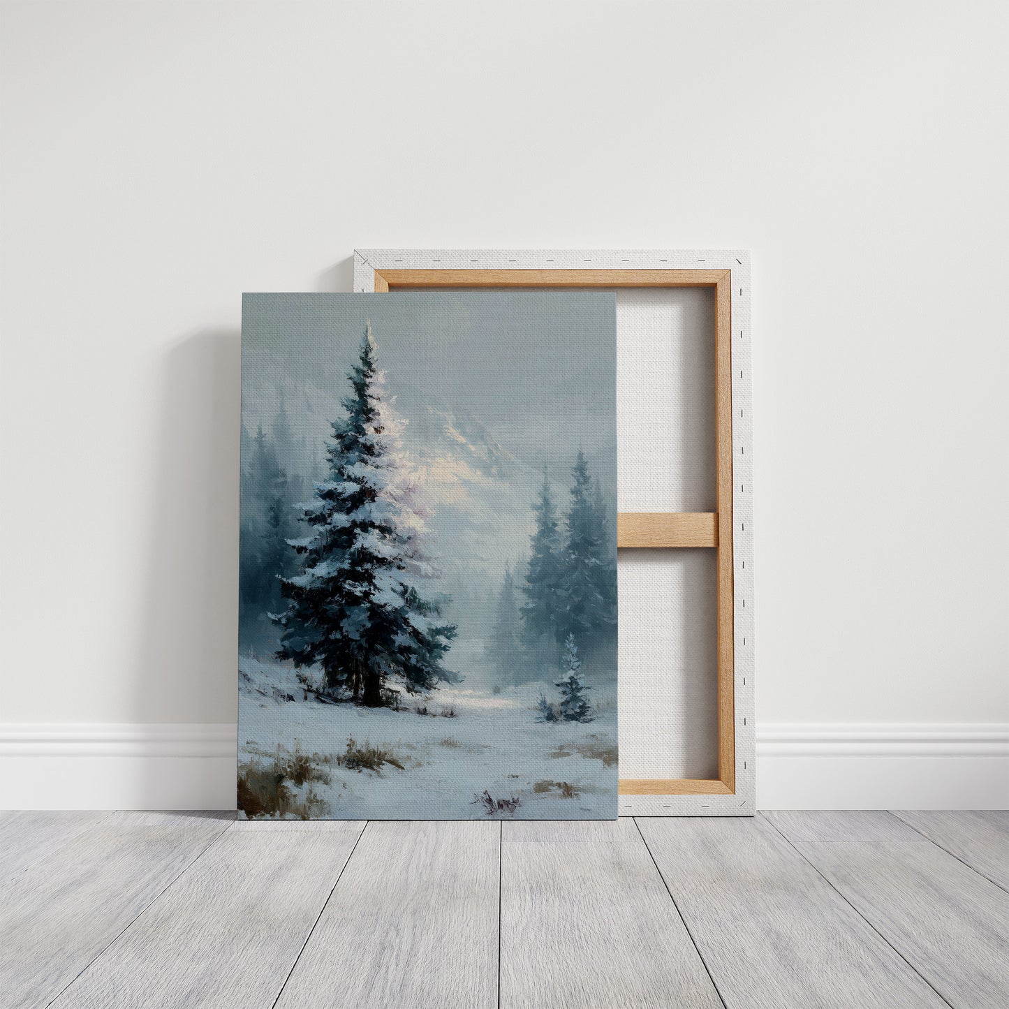 Sunlit Snow, Standing Pine