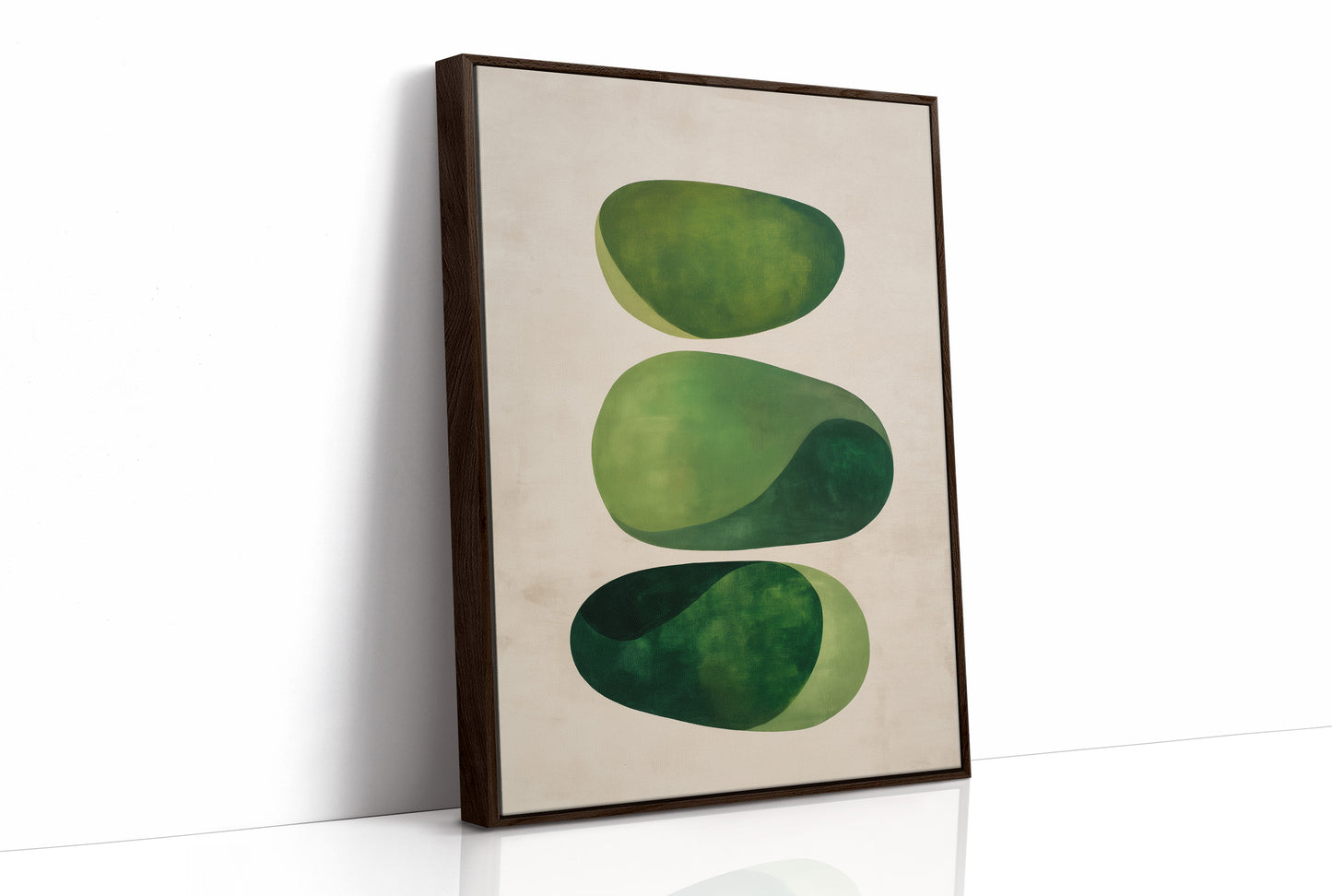 Green Stones Dance In Morning Light