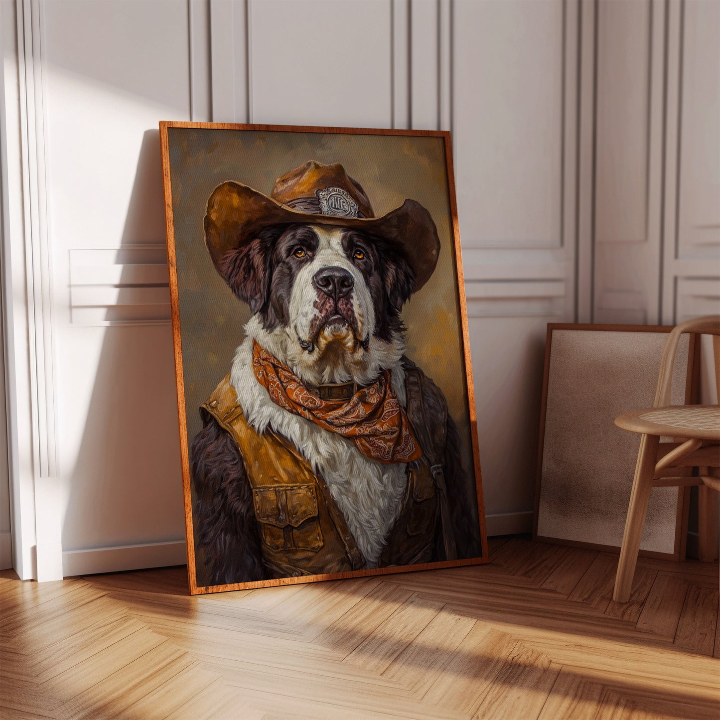 Saint Bernard Saddleback Sheriff