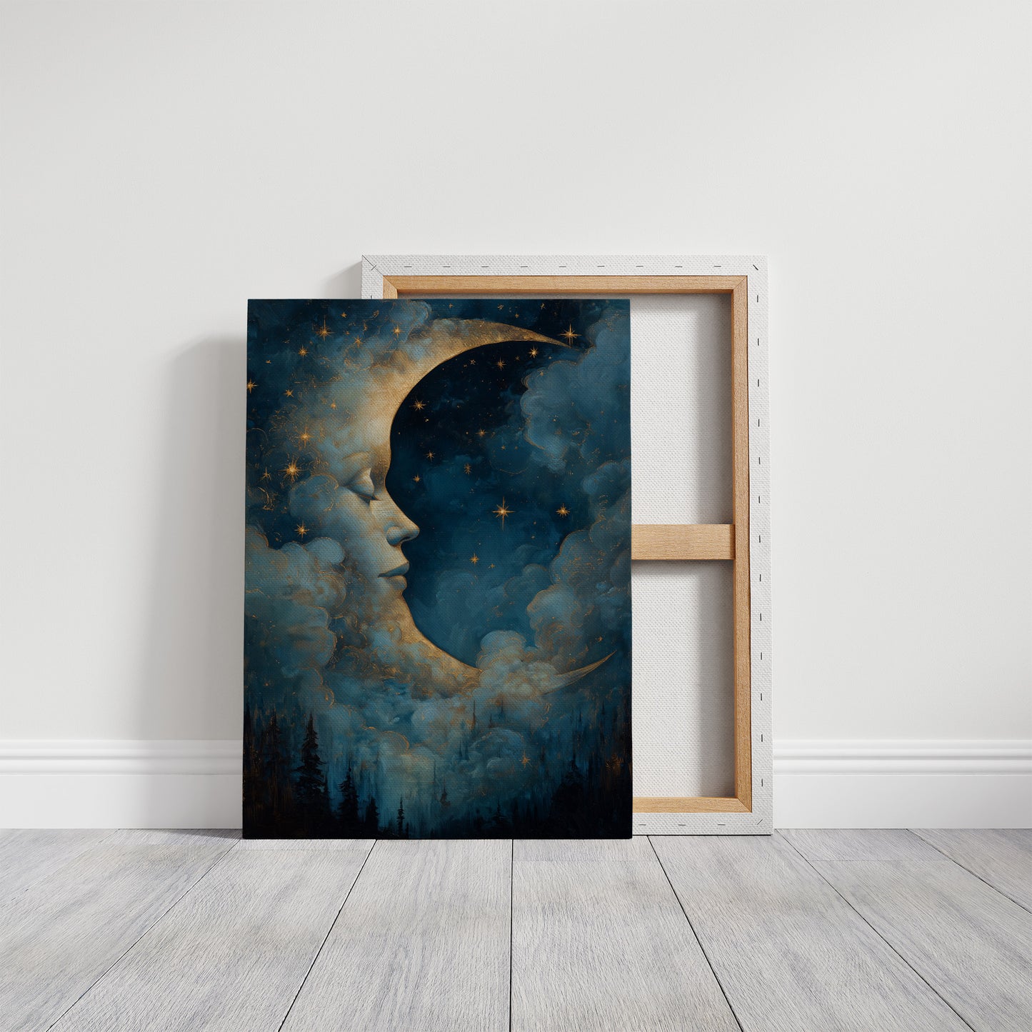 Midnight Dreams In Celestial Blue