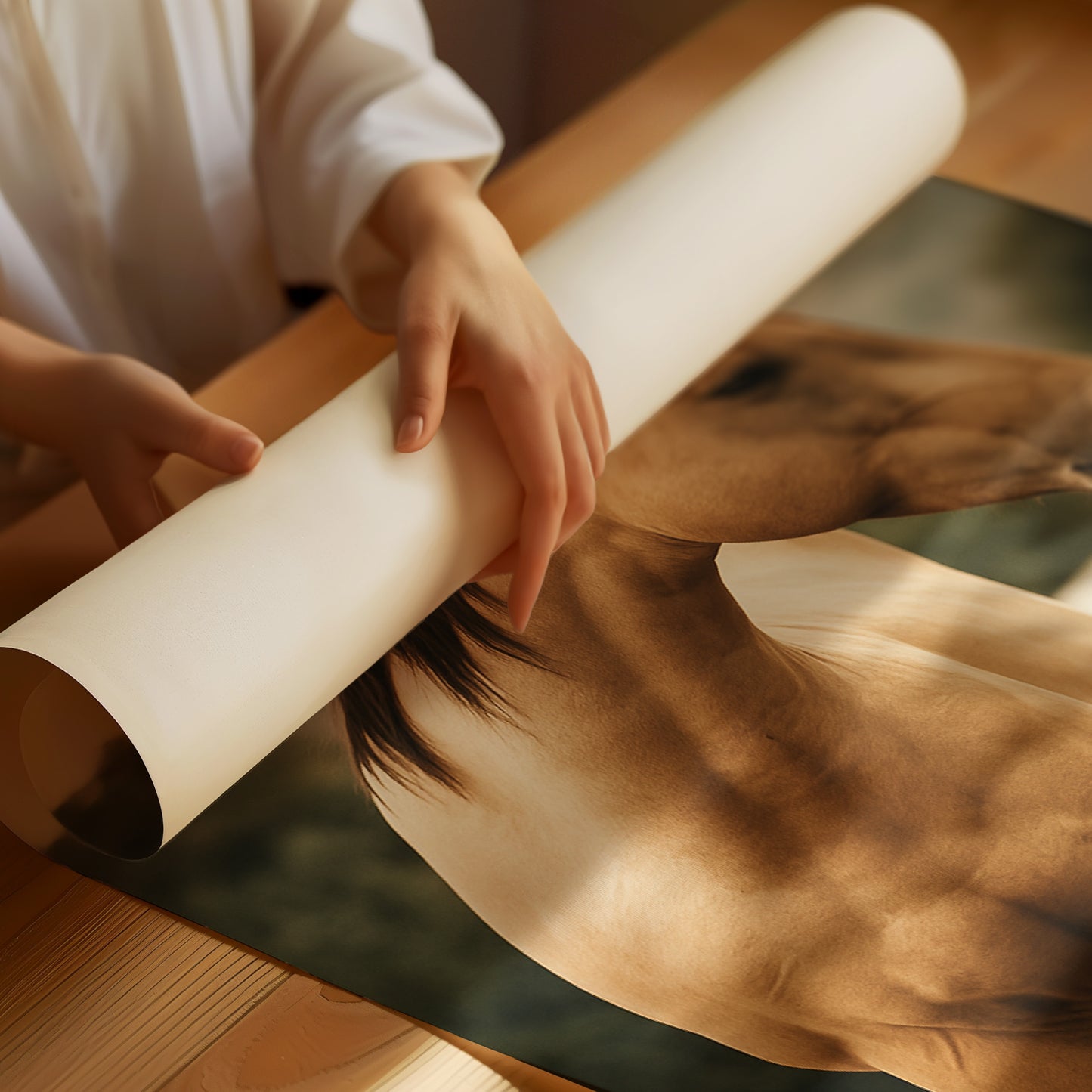 Buckskin Beauty in the Evening Light