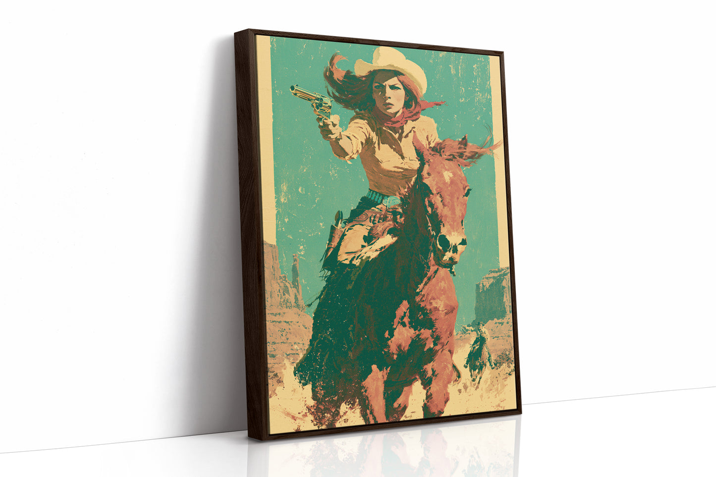 Dust and Grit: The Cowgirl's Charge