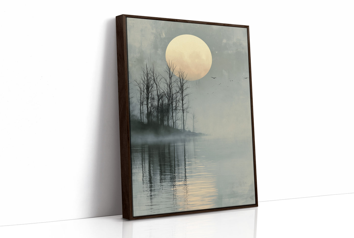 Bare Trees, Wide Water Moon