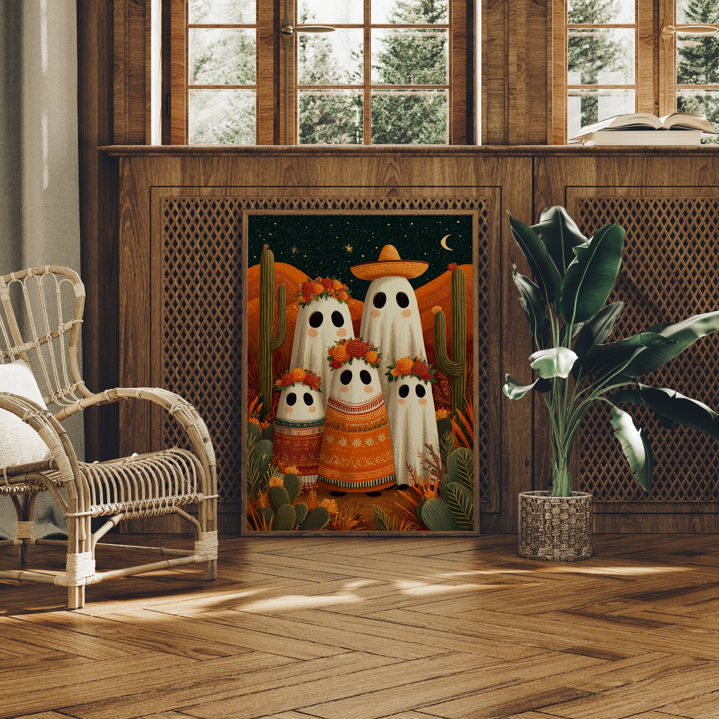 Desert Spirits Wear Marigold Crowns