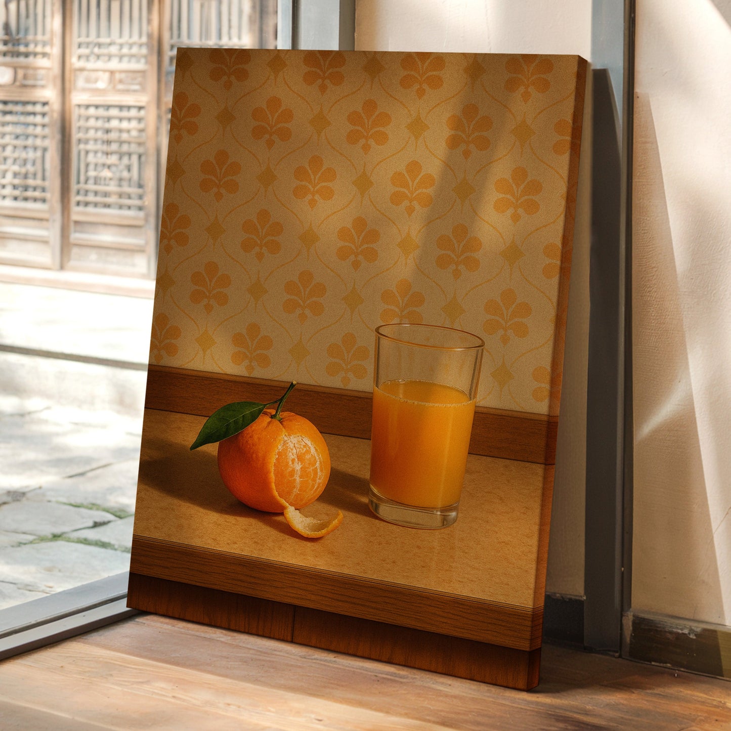Orange Juice Morning Still Life