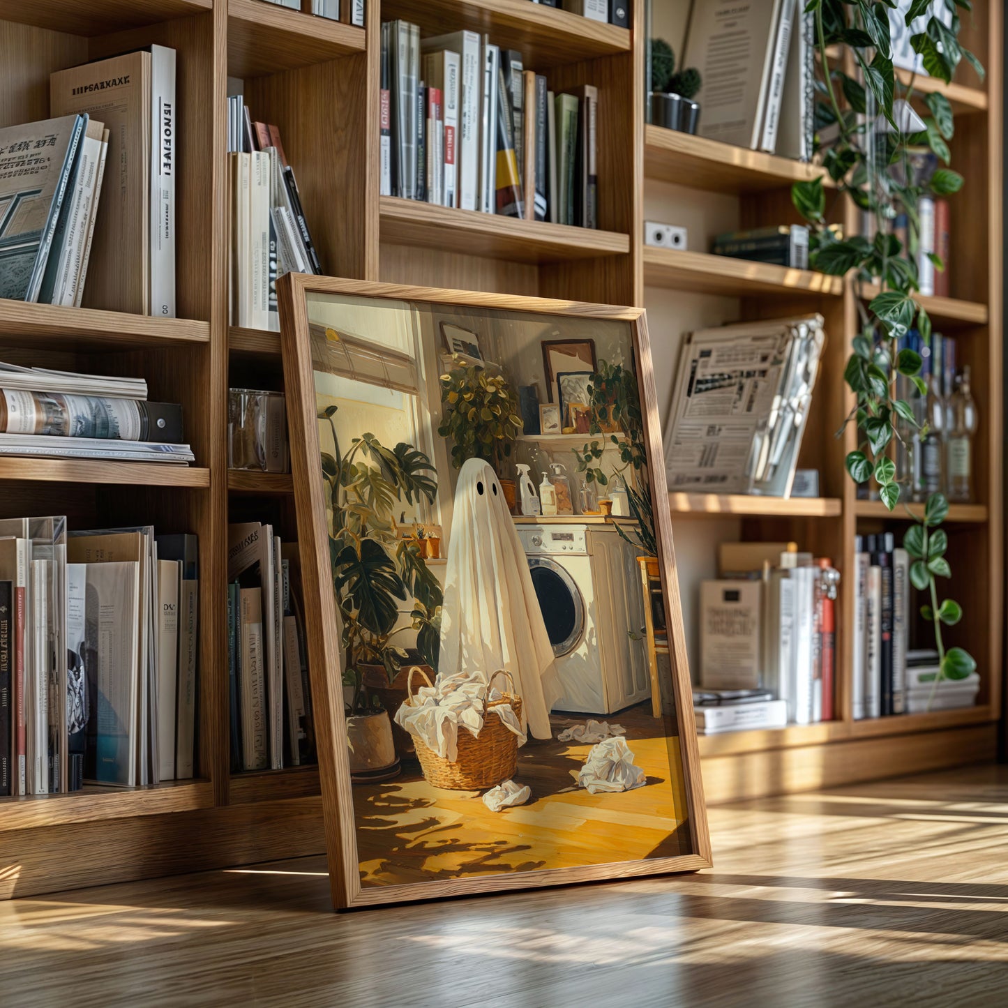 Specter Among the Sunlit Laundry