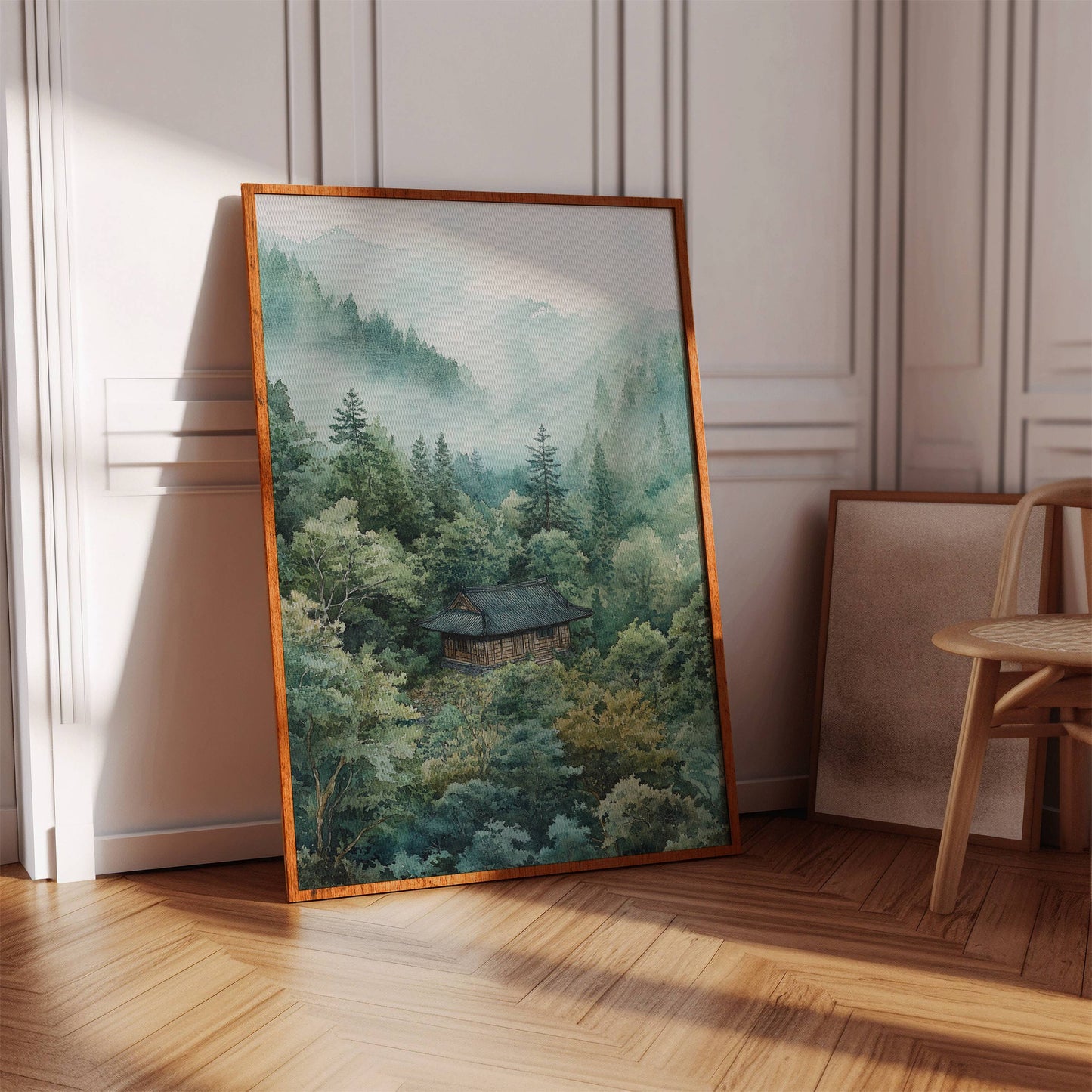 Mountain Mist Shelters Ancient Temple