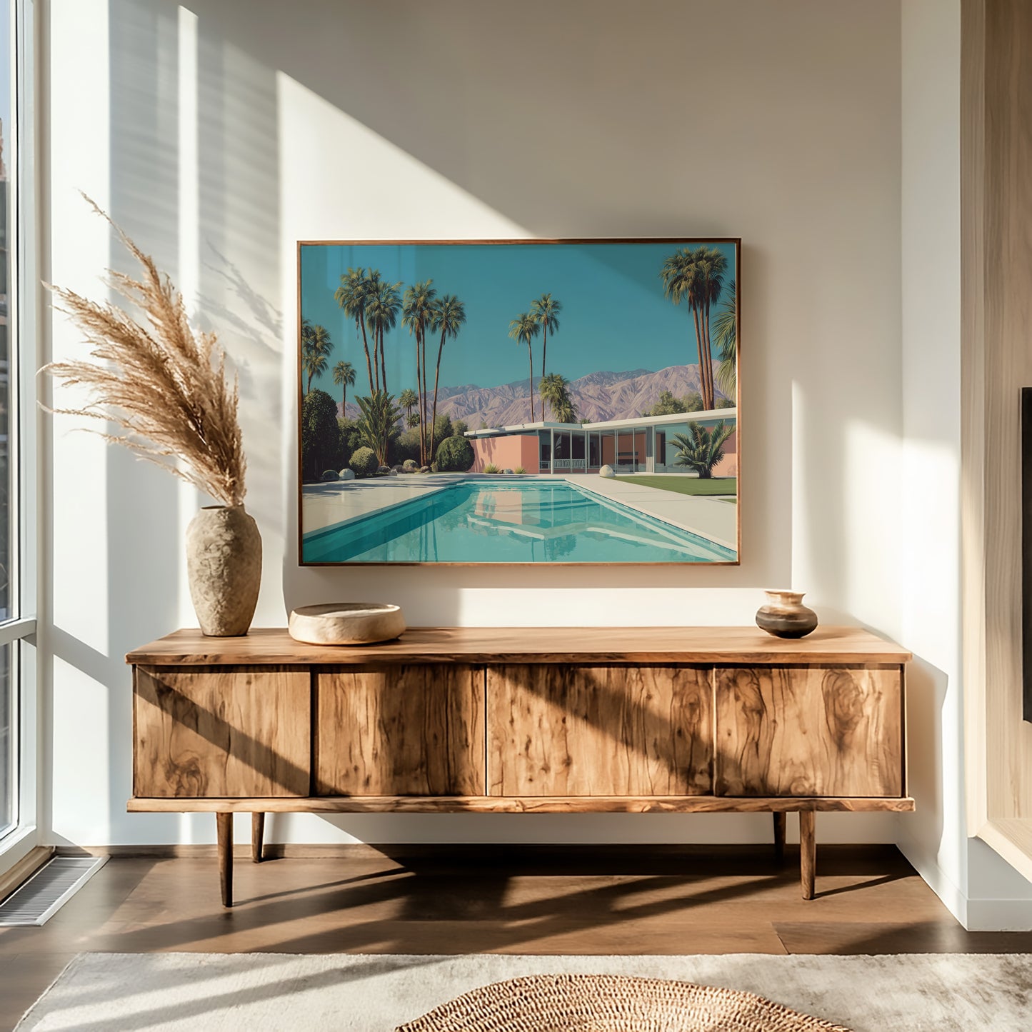 Palm Springs Afternoon Beckons Silence