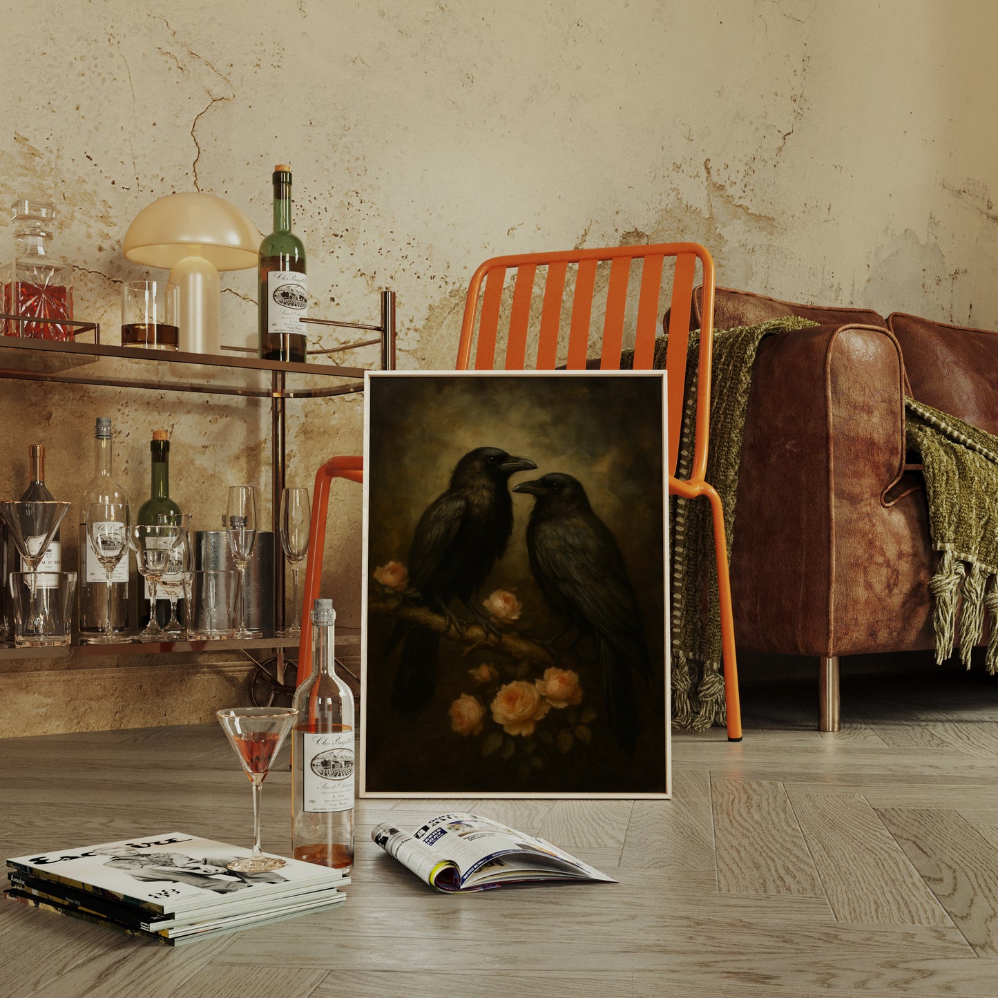 Ravens Among the Roses