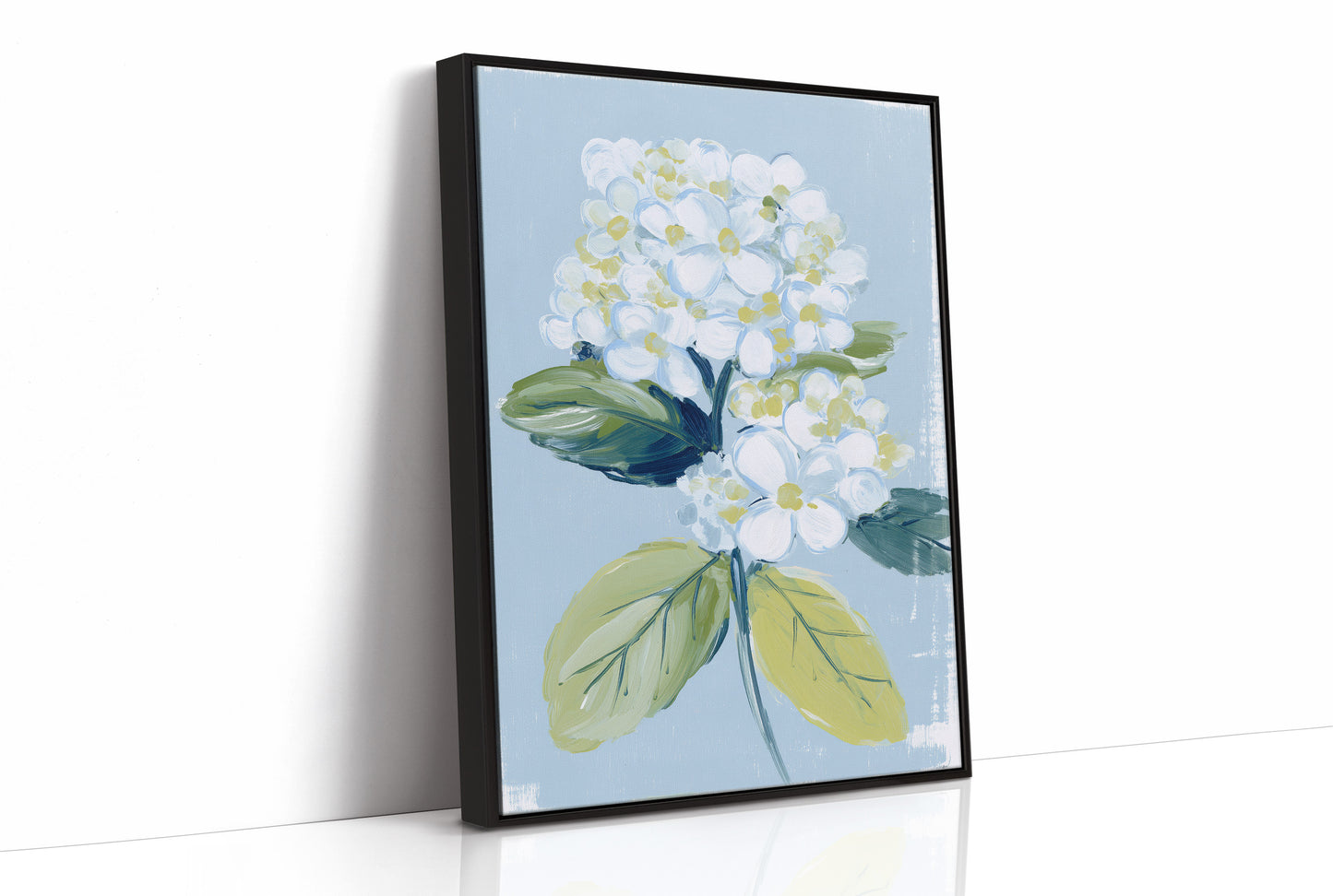 Hydrangea Against Sky Blue