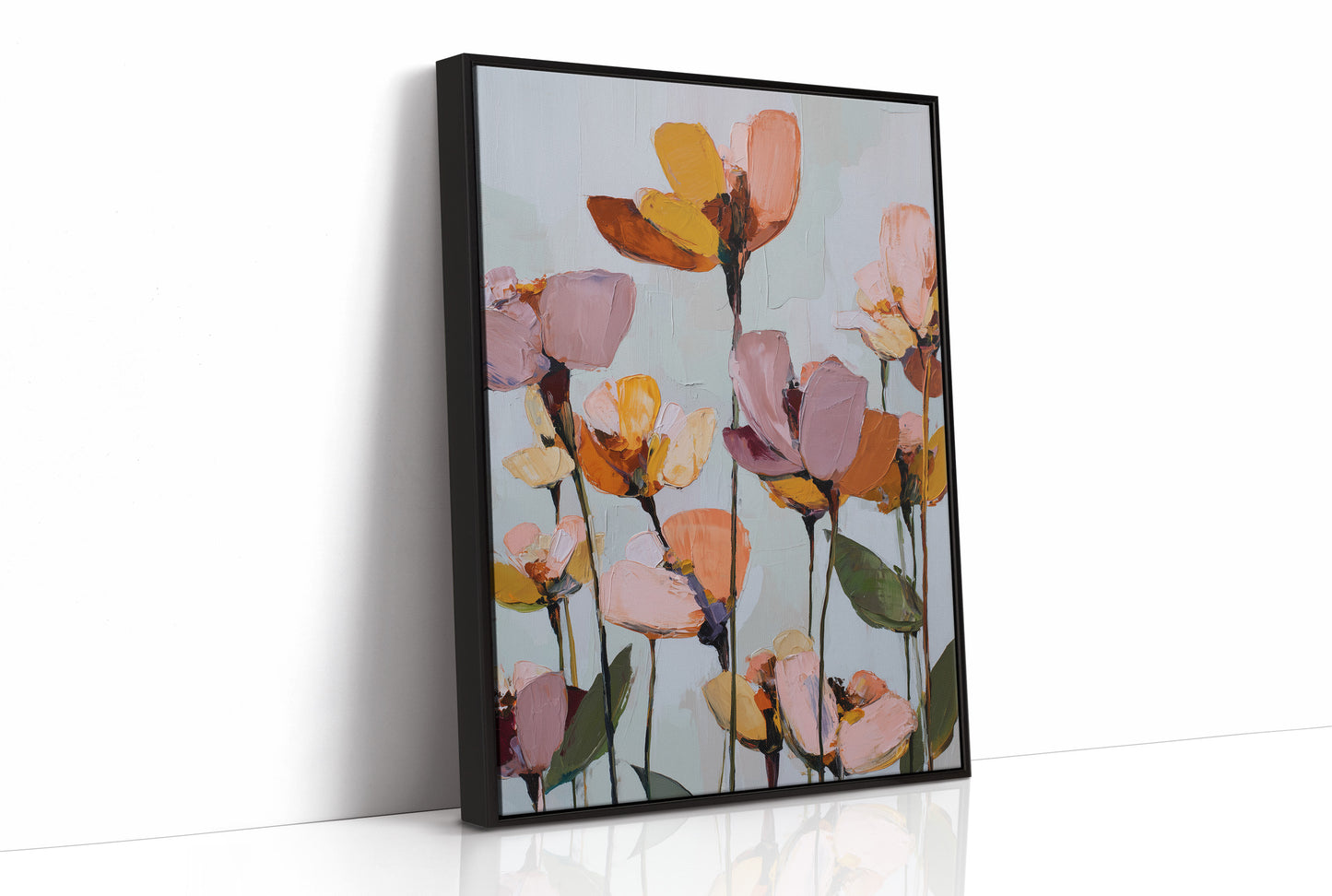 Tulips Sway In Golden Hour