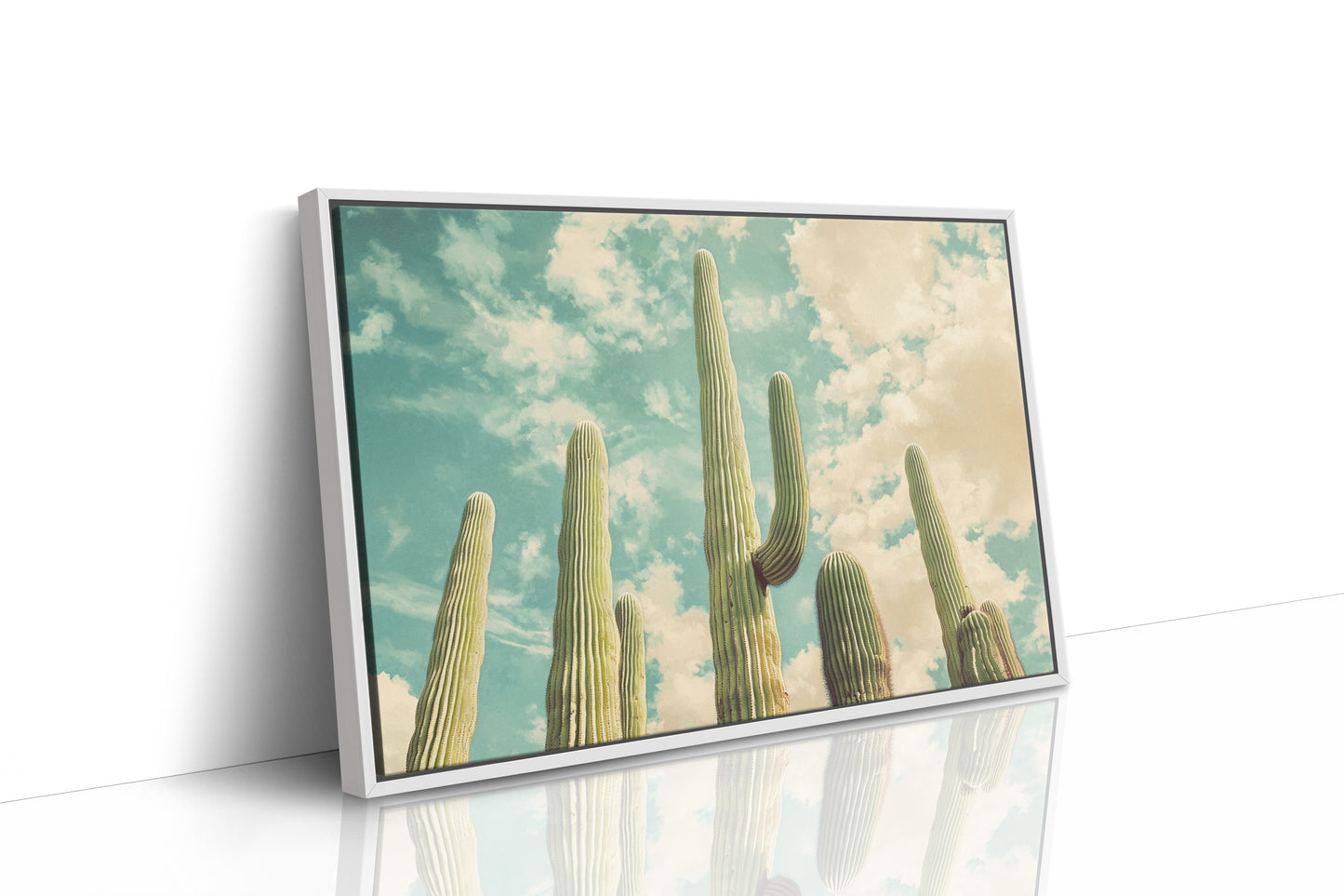 Desert Giants Under Dreamy Skies