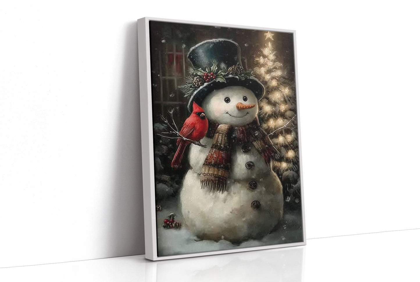 Winter Friends Share Midnight Stories