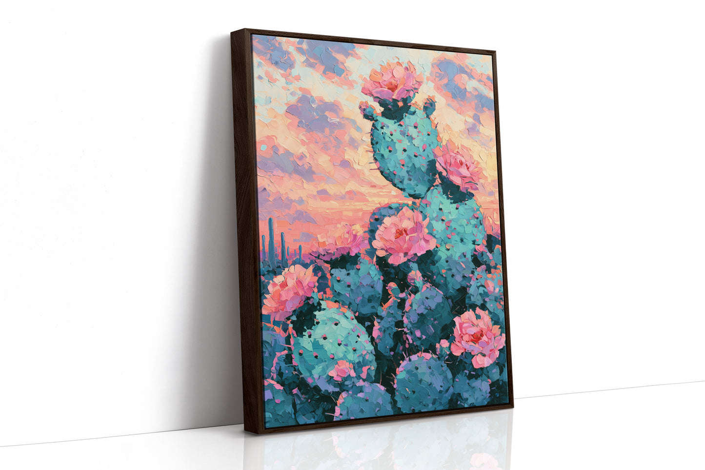 Sunset Blooms Among the Thorns