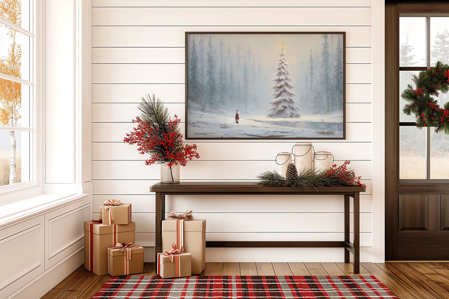 Silent Forest Holds Christmas Magic