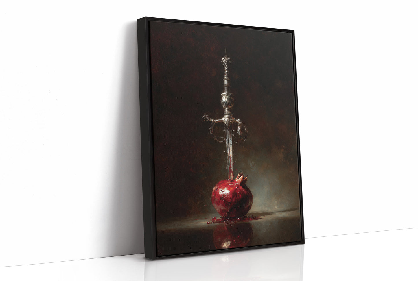 Ancient Blade Pierces Crimson Fruit