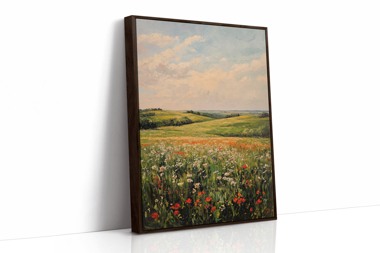 Fields Awash in Colorful Hues