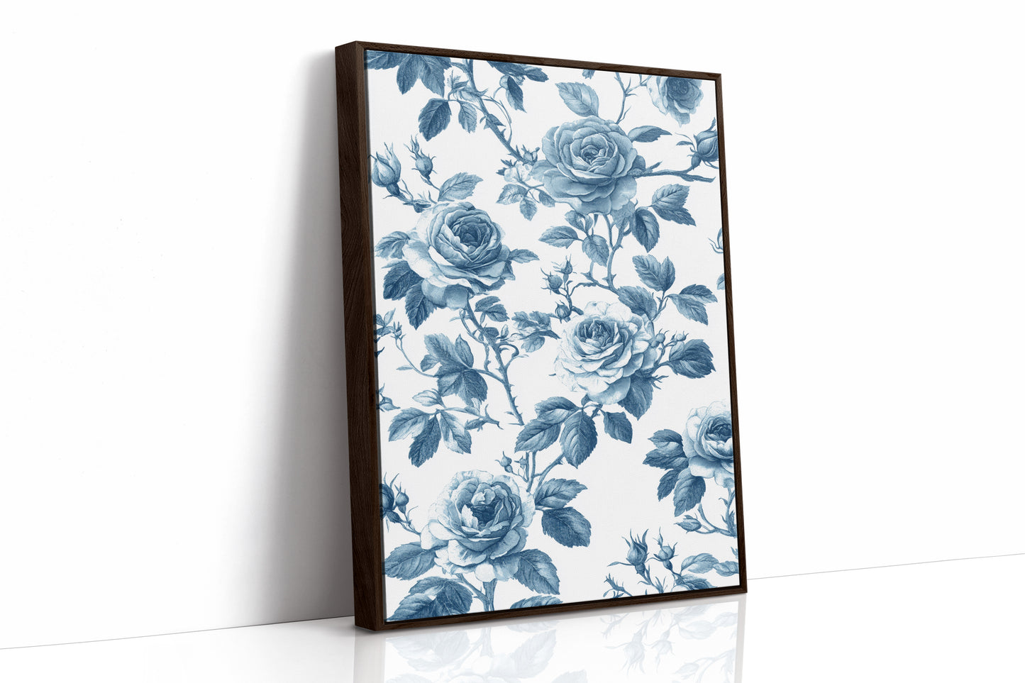 Cerulean Blooms in Quiet Spaces