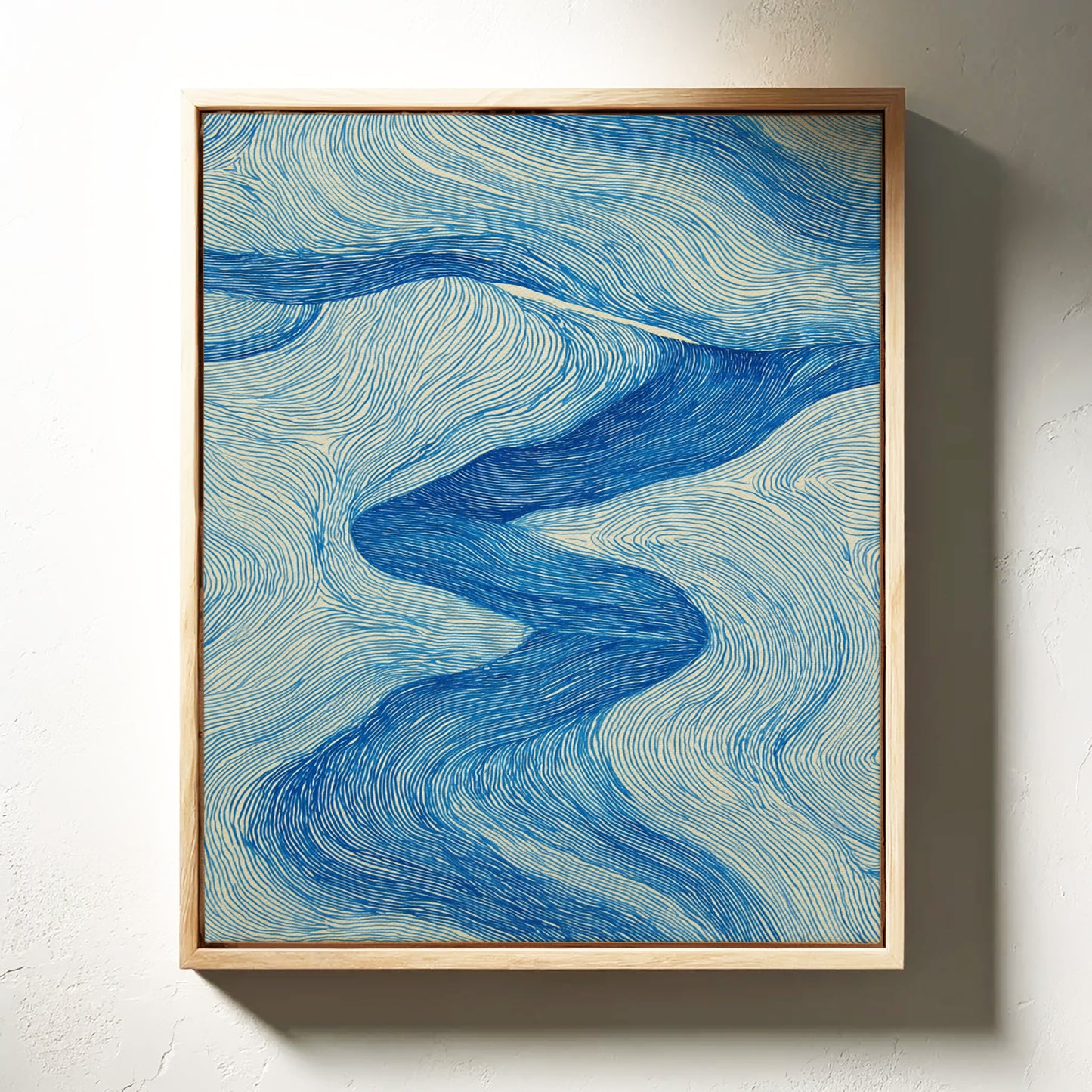 Currents of Blue and White