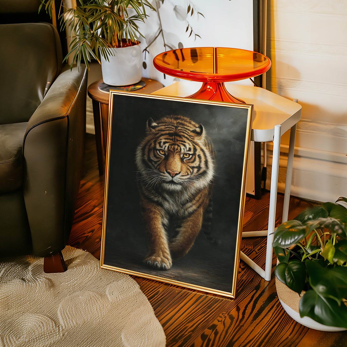 The Fierce Gaze of Elegance