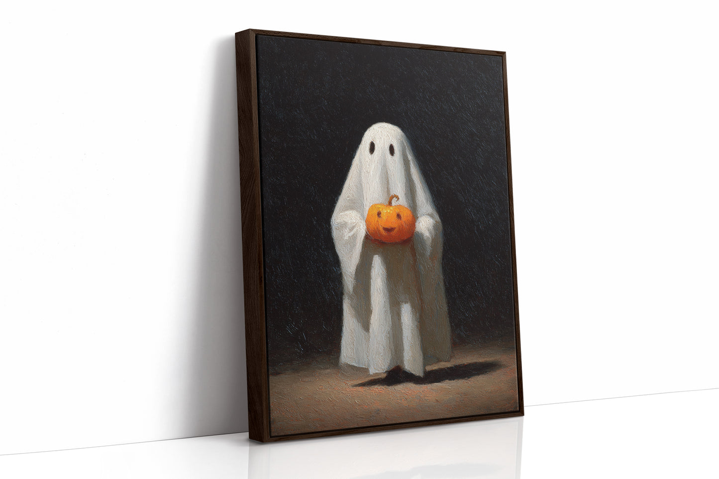 The Pumpkin's Gentle Embrace