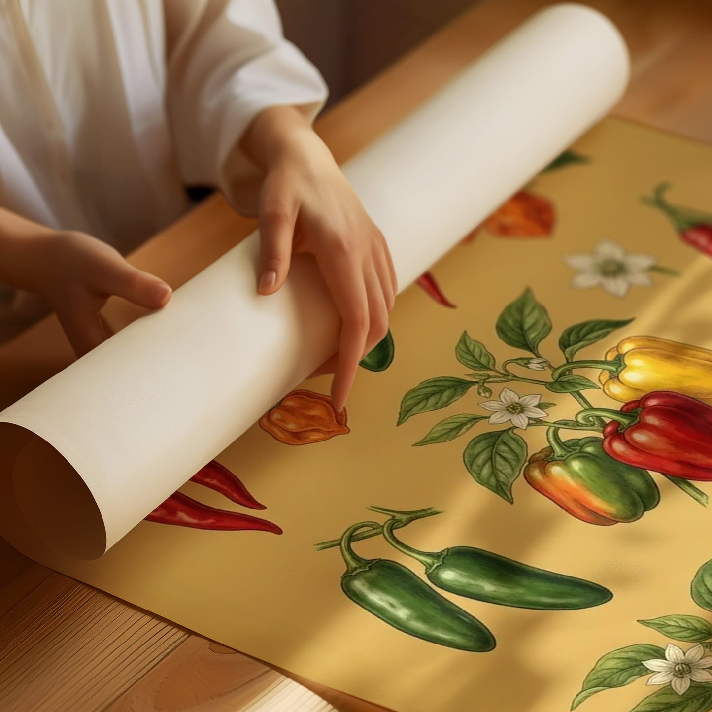 Spice of Life: Vintage Chili Pepper Chart