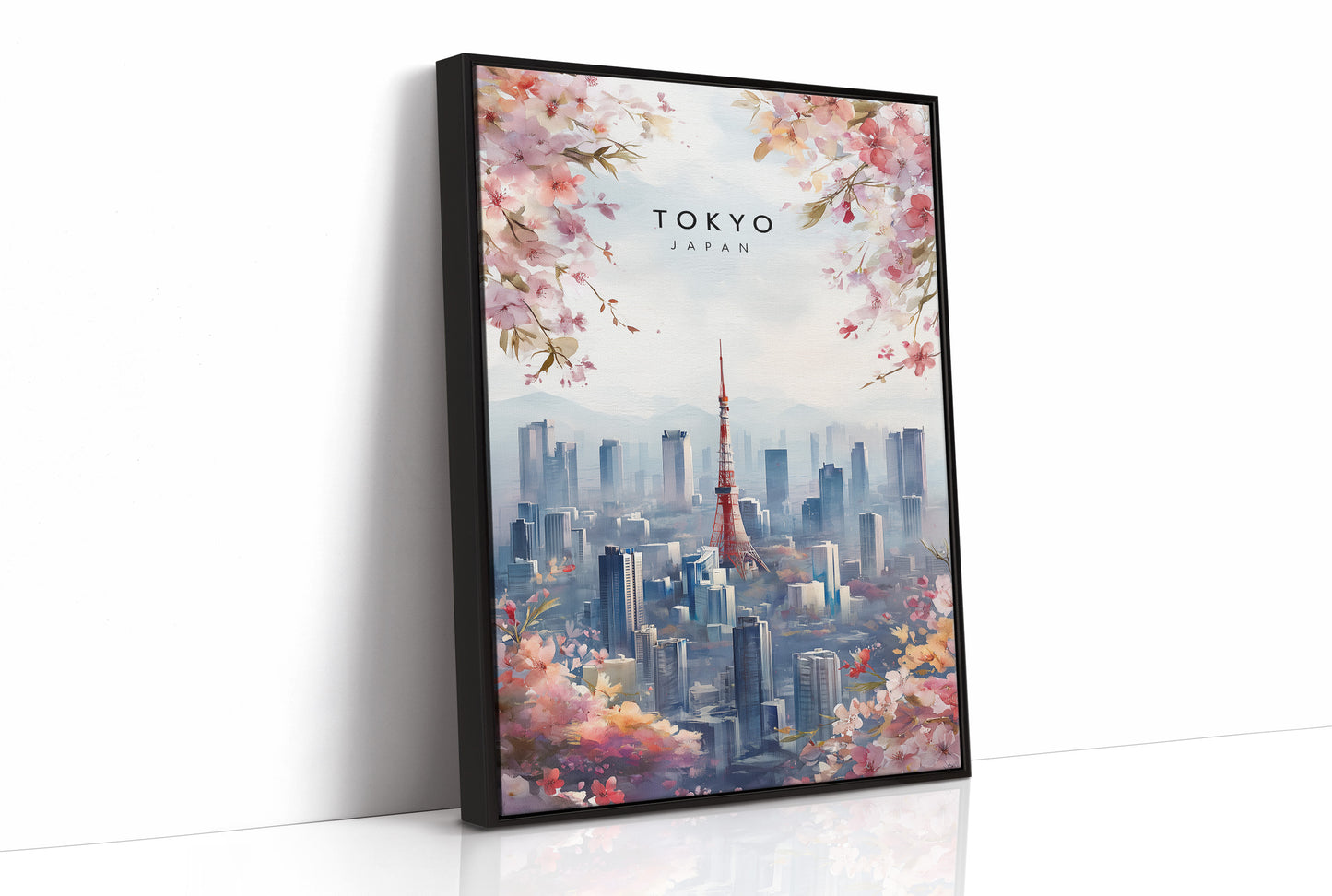 Cherry Blossoms Crown Tokyo's Steel Heart