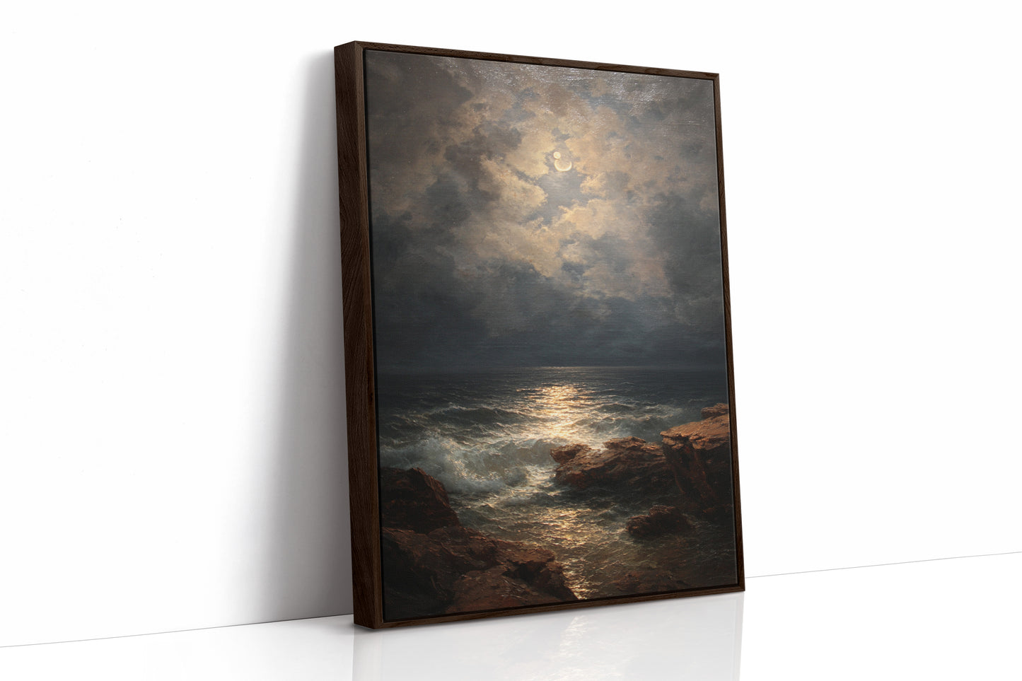 Tides Under a Silver Veil