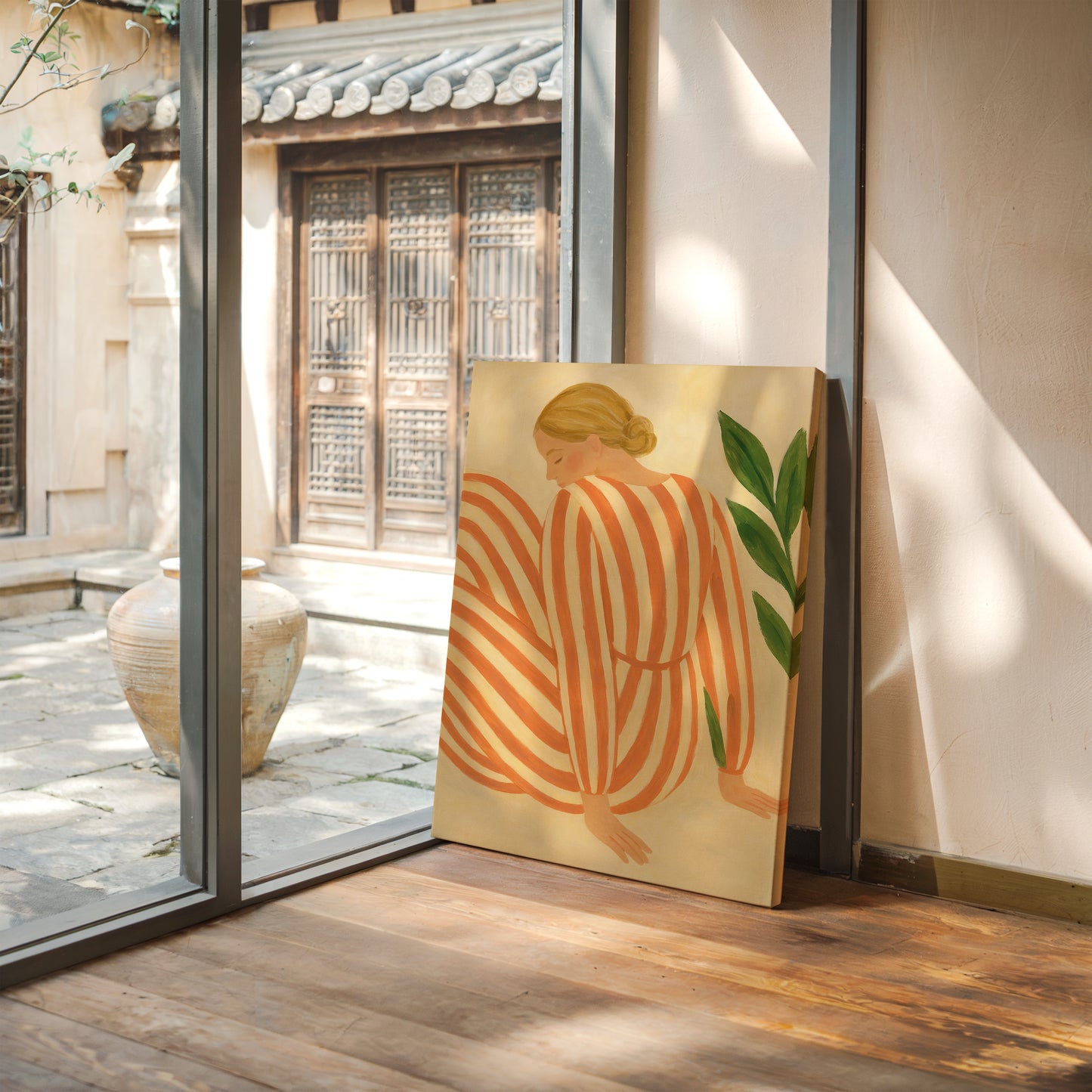 Quiet Stripes and Golden Light