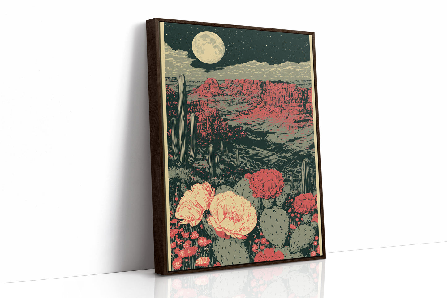 Desert Bloom at Midnight
