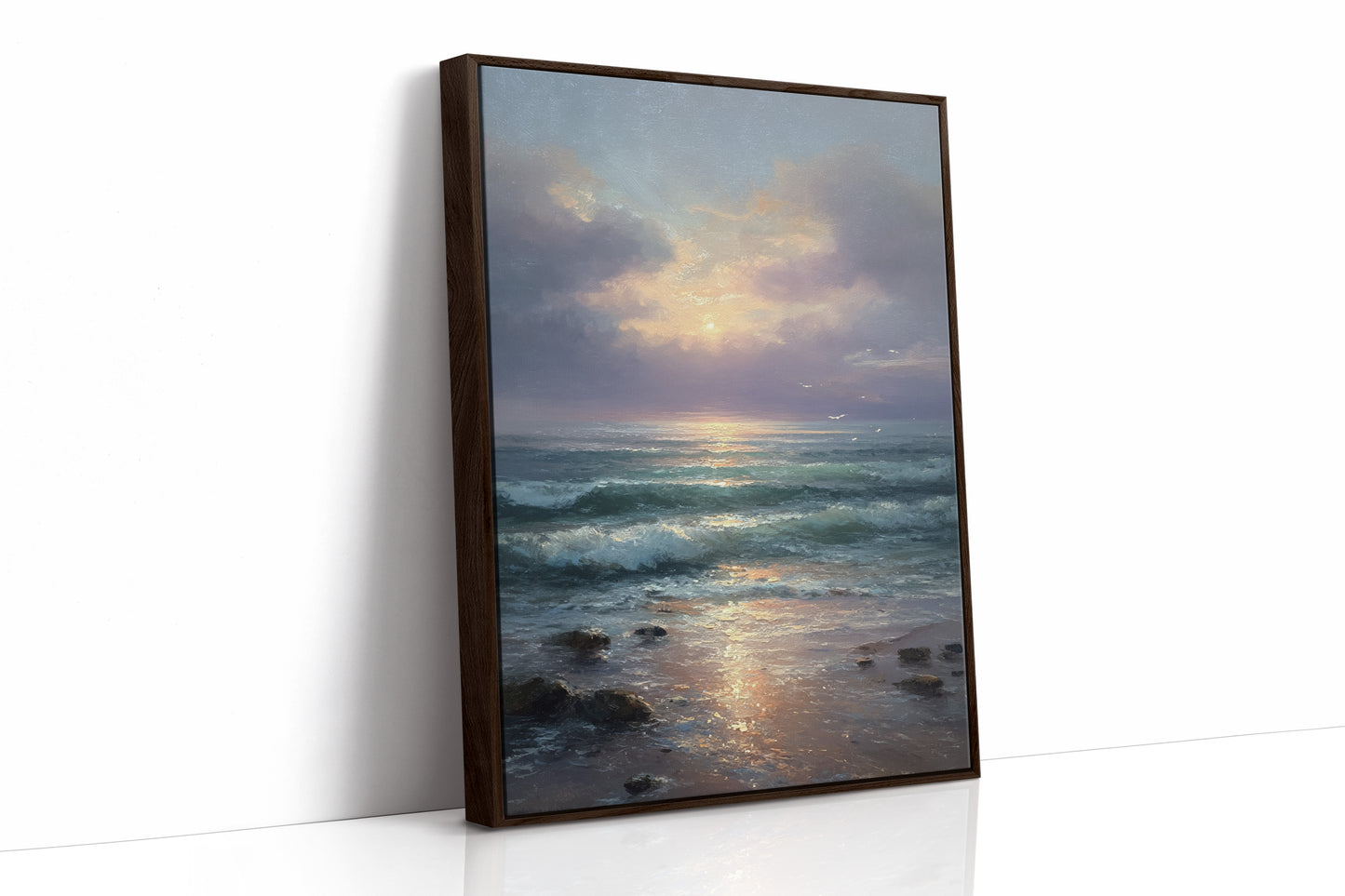 Tide's Embrace at Dusk