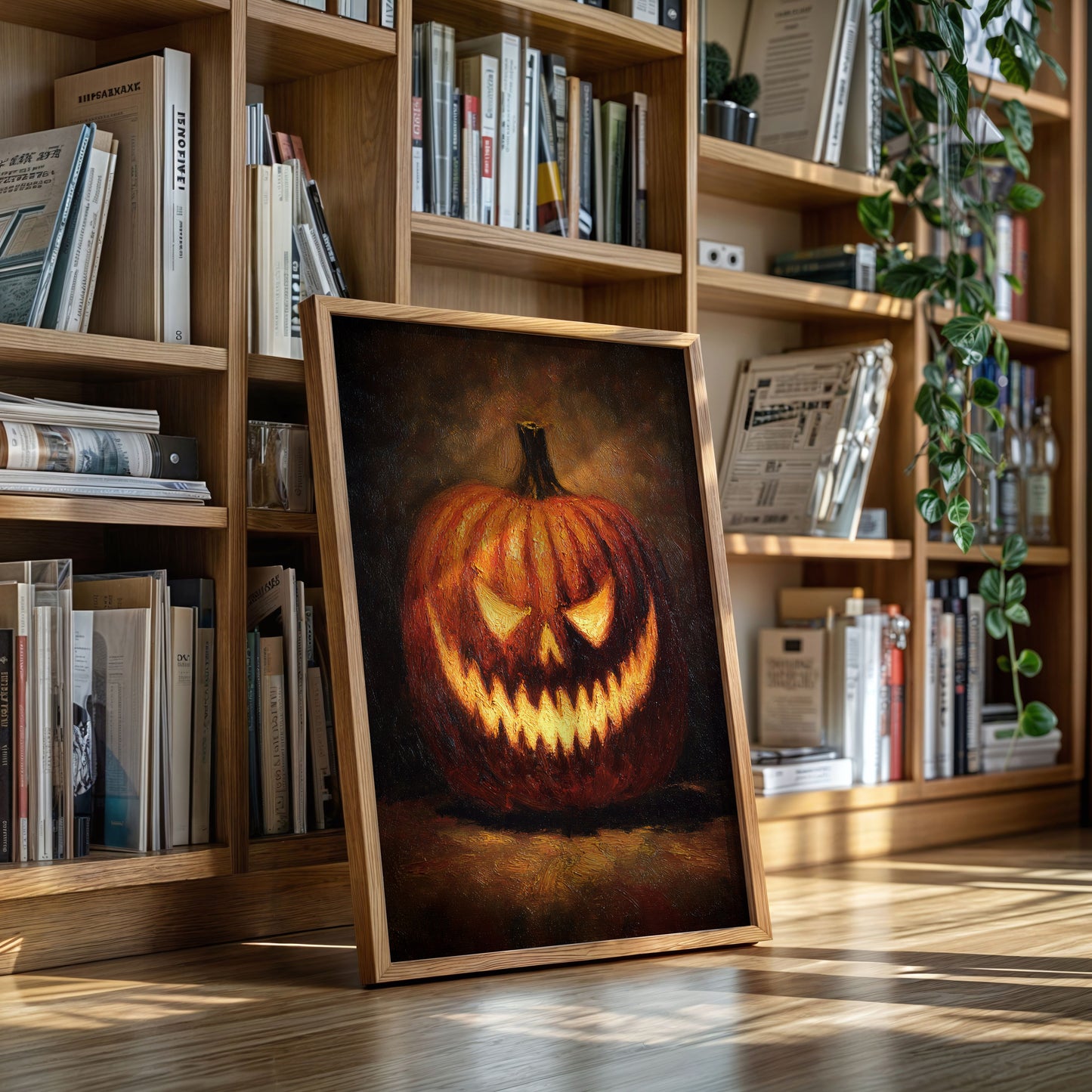Flickering Grin of Autumn's Haunt