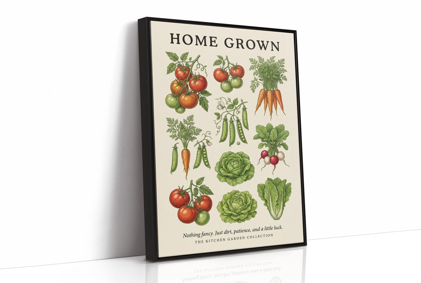 Home Grown: Vintage Kitchen Garden Chart