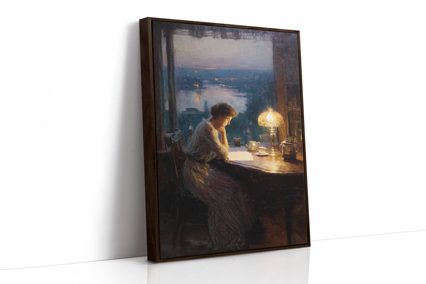 Reflections Beneath the Evening Glow