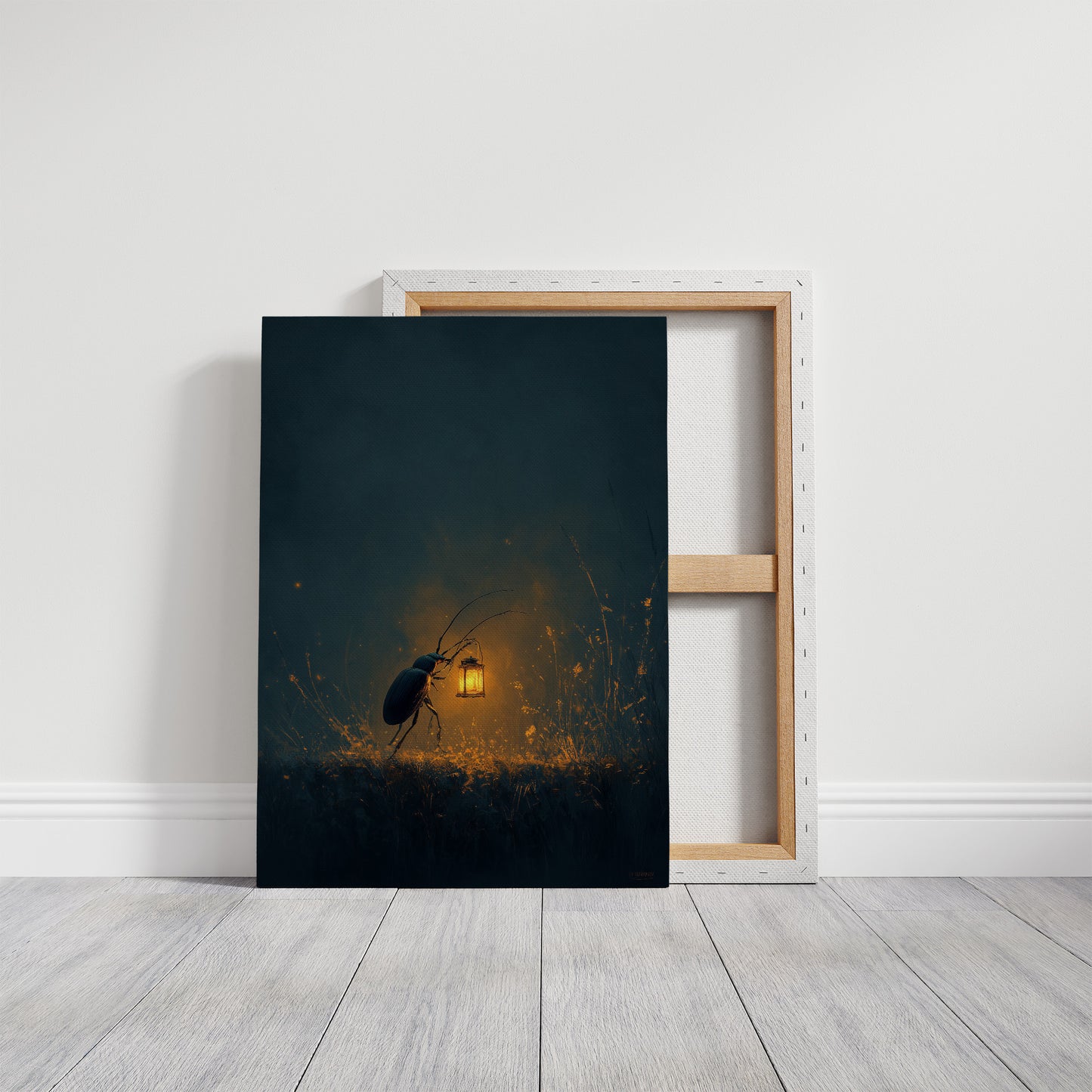 Midnight Keeper Carries Golden Light