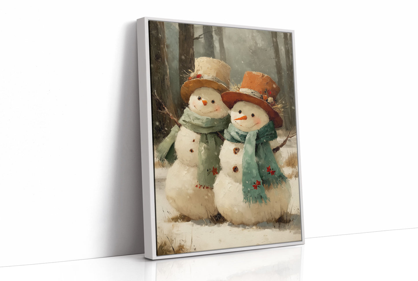 Snow Friends Share Winter's Secret Tales