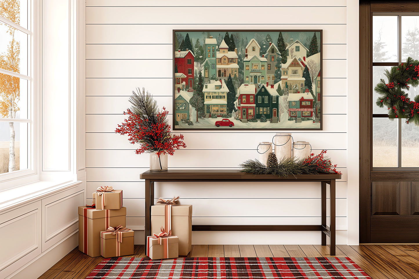 Snow Falls On Storybook Lane