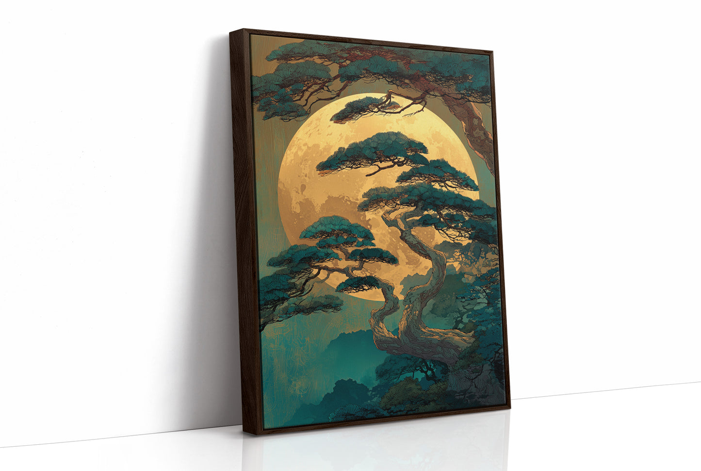 Moonlit Pines Tell Ancient Tales