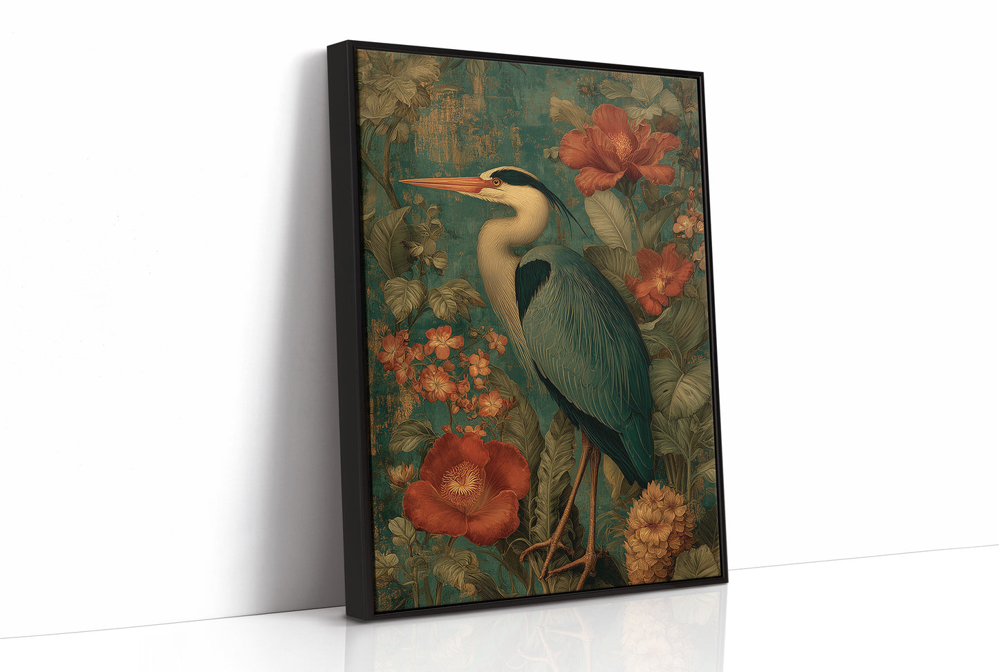 The Heron Knew the Garden Well