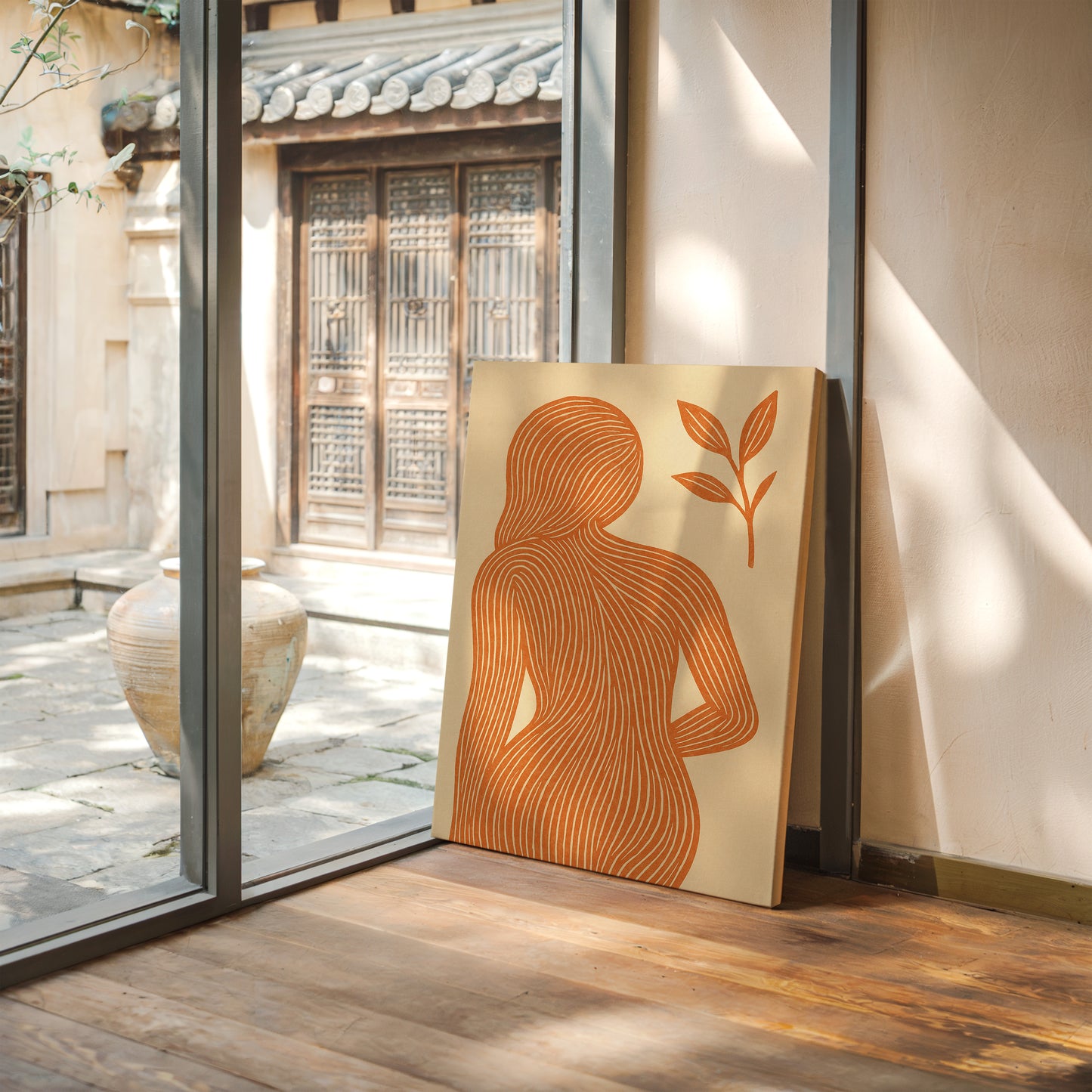 Earth Lines of the Feminine Form