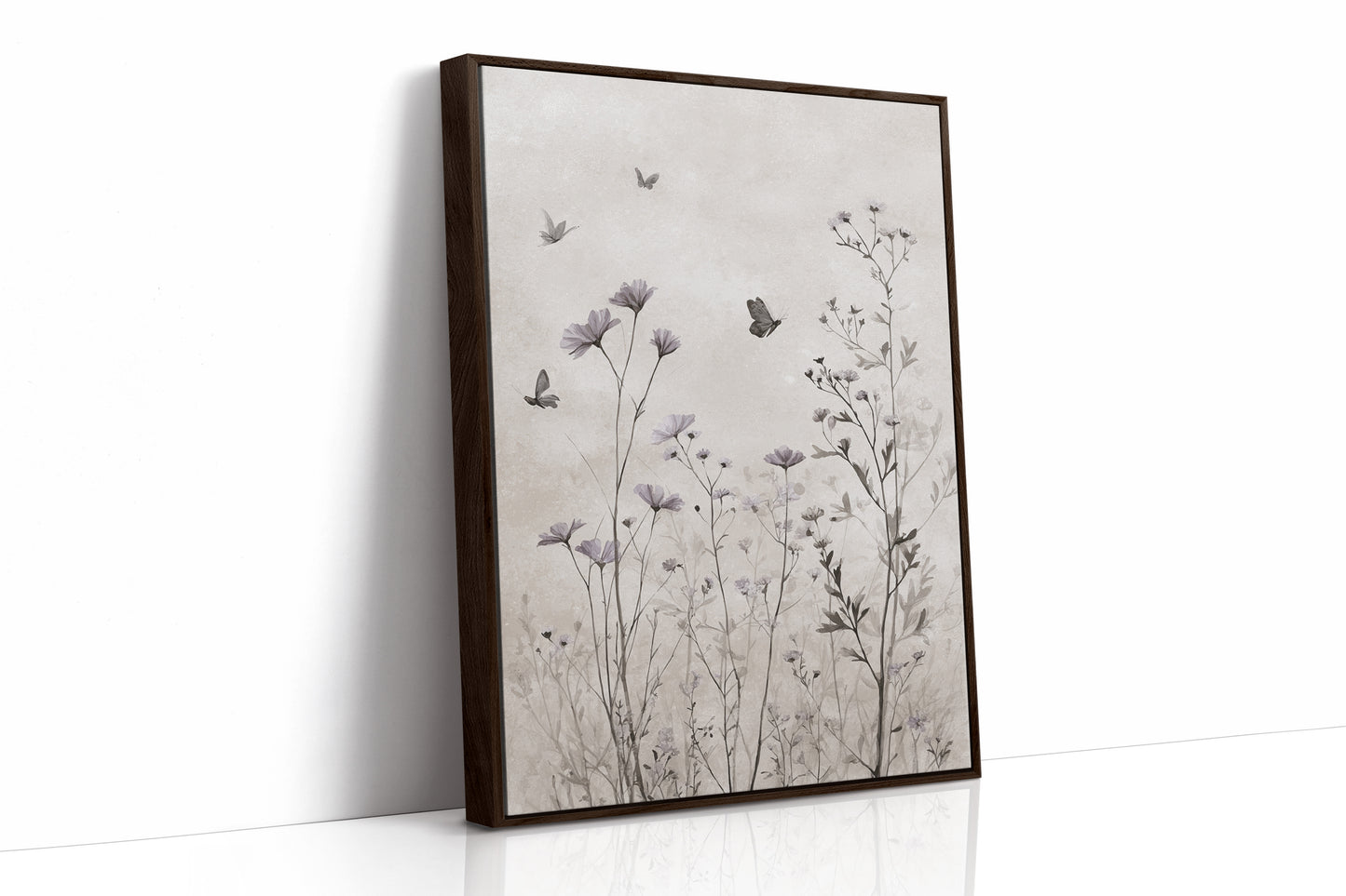 Fluttering Through Silent Meadows